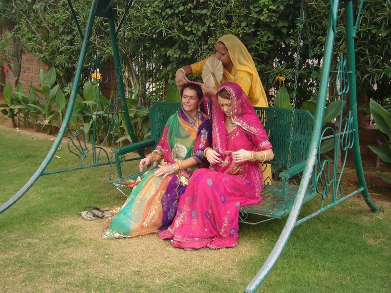 Travel - India - Rajasthan - Jodhpur - Newspaper Photoshoot - The Swing